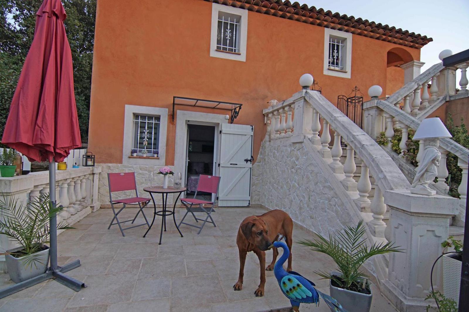 Chez Amali - Stielvolle Ferienwohnung In Der Provence Mit Terrasse برينيول المظهر الخارجي الصورة